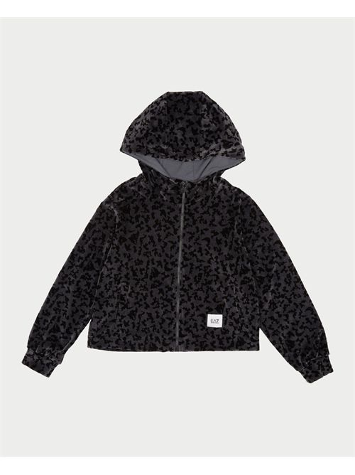 Felpa bambina EA7 con cappuccio EMPORIO ARMANI EA7 | 7G000115-AF15937F8121